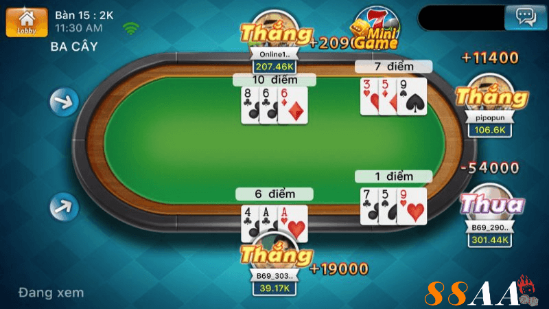 Các chiến thuật và mẹo chơi xì dách online hiệu quả tại 88aa